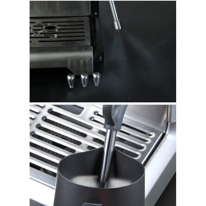 Parní tryska kávovaru,Nerezové trysky pro různé modely, 3 otvory a 4 otvory