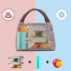 40.58oz Lunch Box with Utensils & Insulated Bag 3 Compartments Leak-Proof Bento Lunch Box for Students Workers Healthy Meal Prep