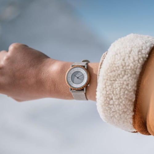 KERBHOLZ Women's Wooden Watch, German Design, Water Resistant, Officially Imported, MMER7608