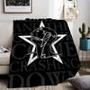 The S-Sisters of M-Mercy Throw Lightweight 240g Flannel Blanket Soft Skin-friendly for Summer Cooling