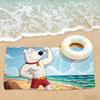 Funny tv F-Family G-Guy Towel Drying Bath Towel Applicable To Light Swimming Camping Yoga Beach Out