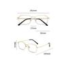 Women's Vintage Square Myopia Glasses Men Business Anti Blue Light Near Sight Eyeglasses Luxury Metal Frame Minus Sight Eyewear