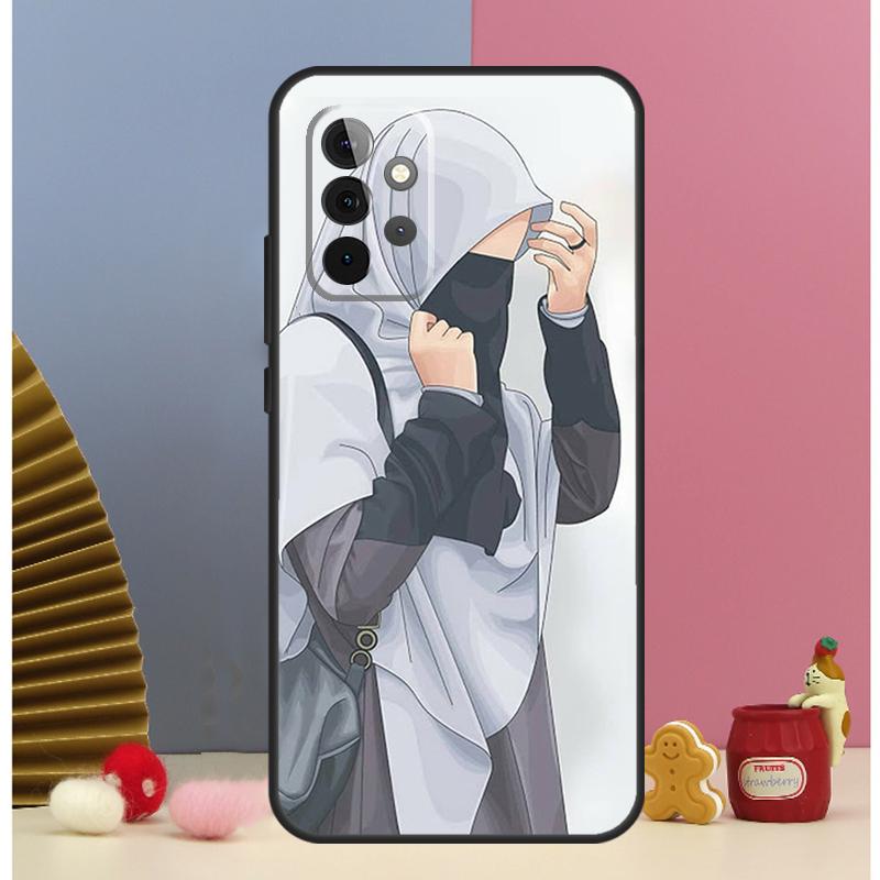 Islamic Hijab Girl Queen Case For Samsung Galaxy A56 A16 A26 A36 A13 A33 A53 A17 A54 A34 A14 A15 A35 A55 A52 A12 A32