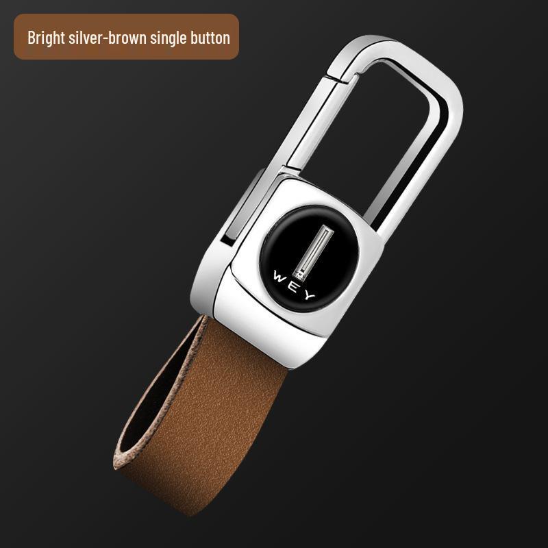 Wey VV7 VV6 VV5 Key Case - Great Wall WEY Macchiato Mocha Dedicated Metal Car Shell with Men s Buckle