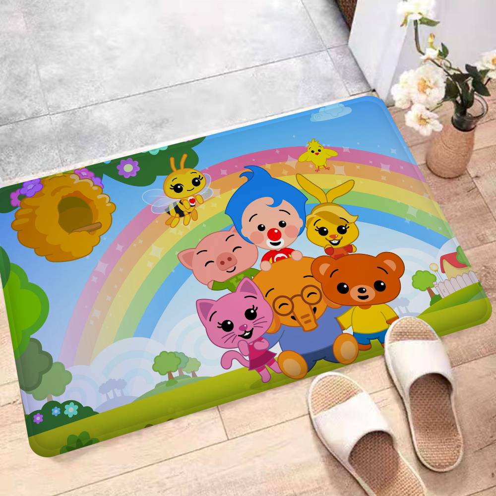 P-Plim P-Plim Room Mats Retro Multiple Choice Living Room Kitchen Rug Non-Slip Welcome Rug