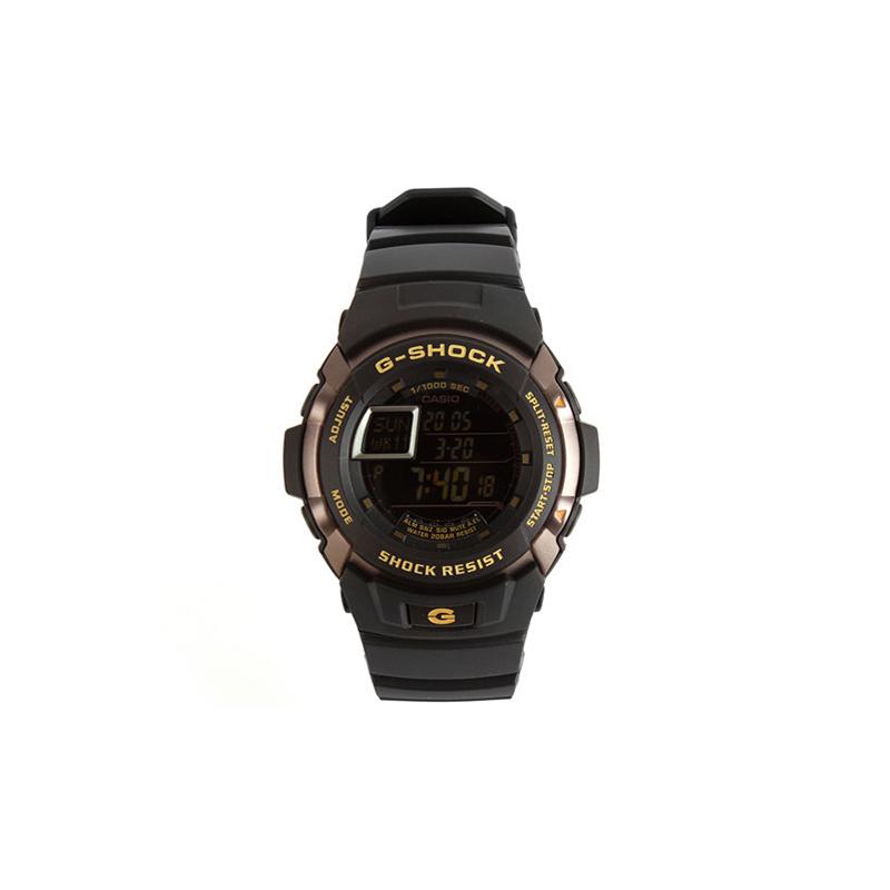 

Casio G-SHOCK Модные уличные ЖК-дисплей Дисковый механизм Водонепроницаемый Электронный механизм Ремешок из смолы Японские и корейские часы Мужские часы G-7710-1DR чёрный