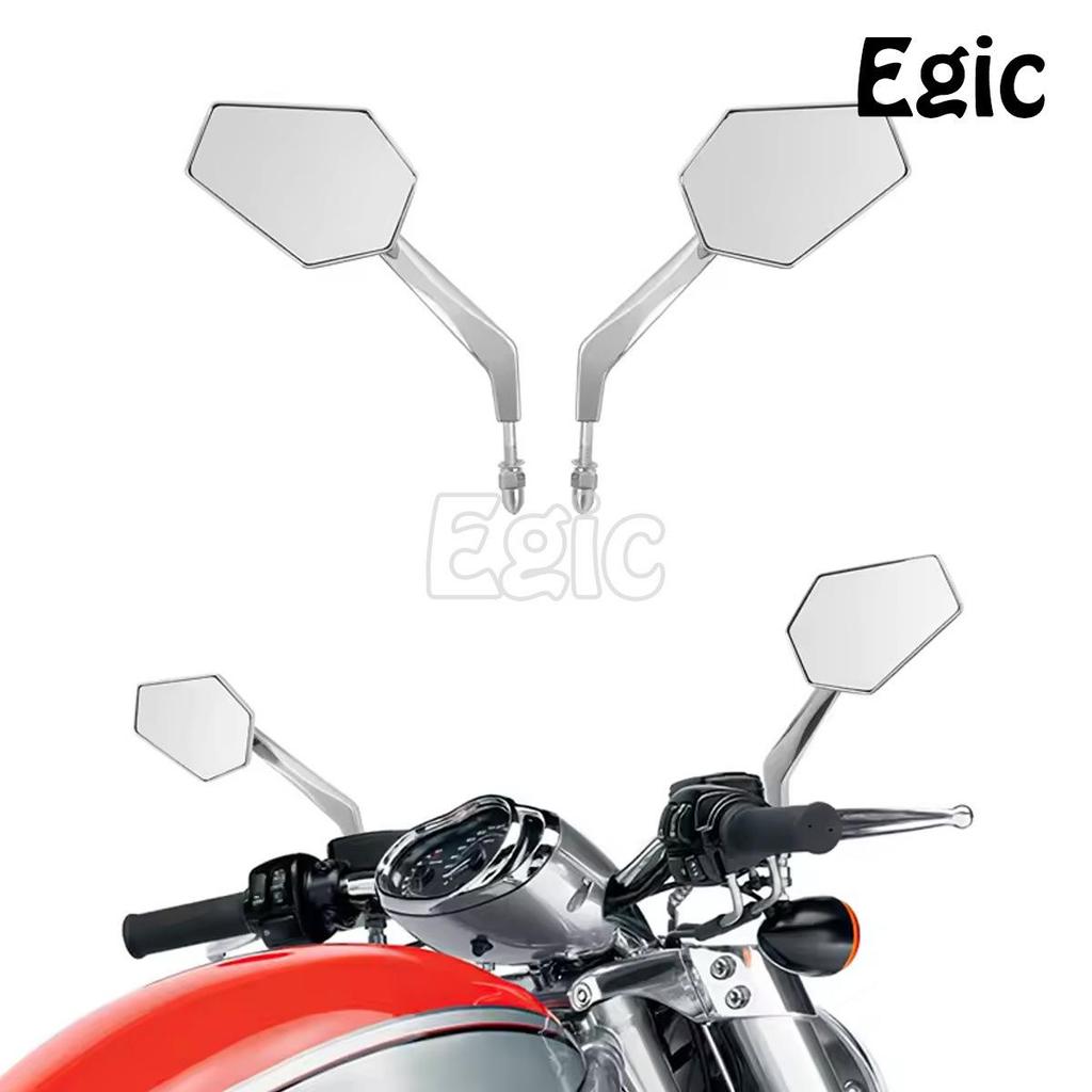 Harley XL883/1200 Retro Brass Rearview Mirror for Street Glide, Road King, Softail, Dyna