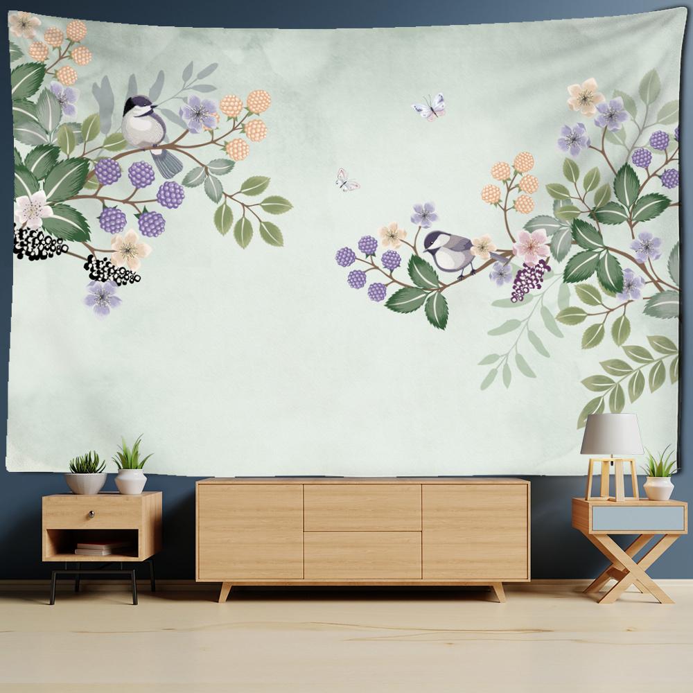 

Животное абстрактное искусство гобелен декор в стиле бохо психоделическая сцена настенный матрас спальня эстетический декор домашний декор 150X130CM