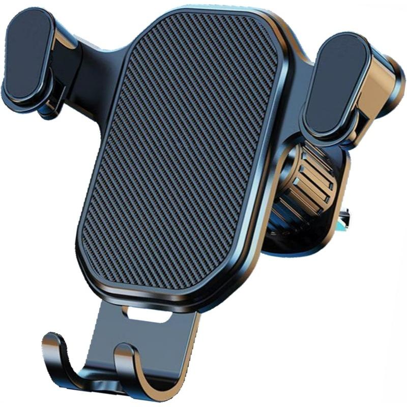 Gravity Auto Lock Car Phone Holder Air Vent Mount Universal Anti‑Slip Mobile Phone Stand Stable Car Bracket