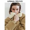 UR Women's Winter Retro Lamb Collar Down Jacket