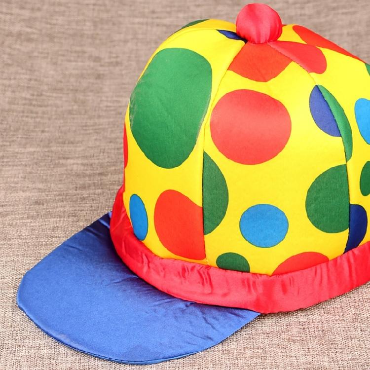 Adult Magician Hat Halloween Clown Costume Colorful Clown Top Hat Women Men
