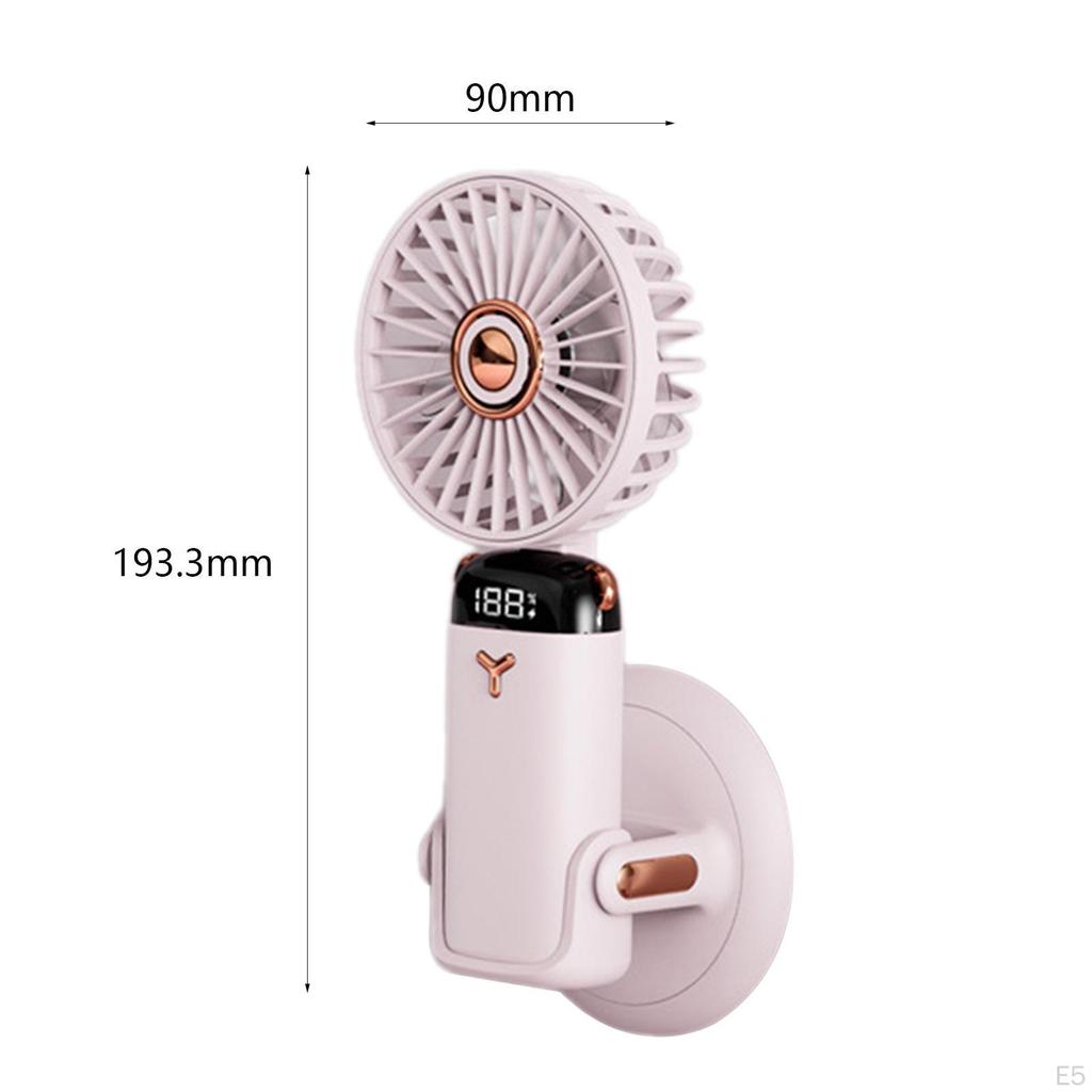 Ventilator portabil compact cu afișaj digital - Soluție portabilă de răcire