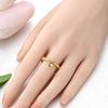 Copper Original Golden Heart Snake Bone Ring Women'S Anniversary Gift Engagement Rings For Women Mens Jewelry
