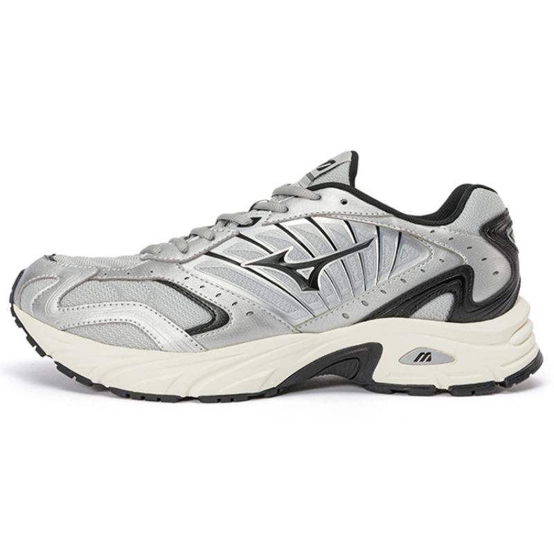 

Mizuno Fiyi 2k Casual Retro Silver Gray Black Sneakers D1GH223703 42.5 серебряный