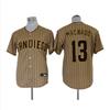 Unisex Baseball Jersey Shirt With Number Embroidery MLB Style Cotton Blend Sportswear Men Women Fall