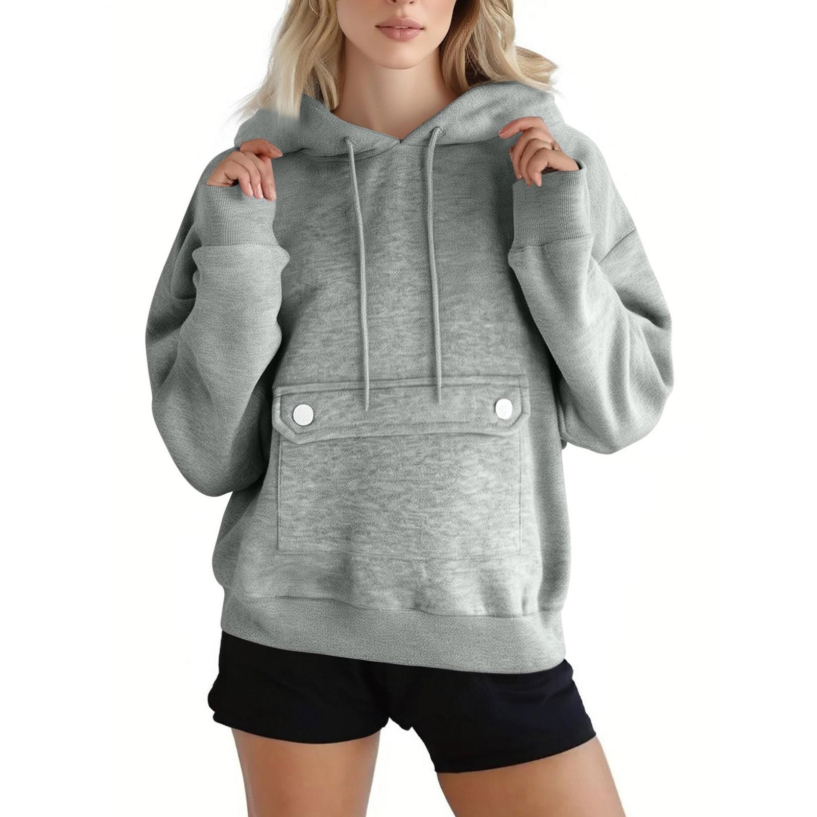 

Женские толстовки, осенняя мода, свитшоты, повседневный свитшот с длинным рукавом и свободного кроя, осенняя толстовка XXL