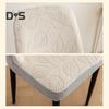 Chair Cover Dustproof Stretchable Soft Fabric Prevent Cat Scratching Elastic Bottom Anti-slip Chair Protective Sleeves for Dinning Chair