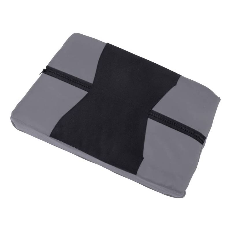 Universal Car Center Console Armrest Box Pad Cushion Cover Mat Arm Rest Protection Gray PU Leather