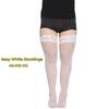 Sexy White Stocking Plus Size Women Non-Slip Silicone Lace Stay Up Stockings Female Knee Long Socks Women'S Thigh High Hosiery