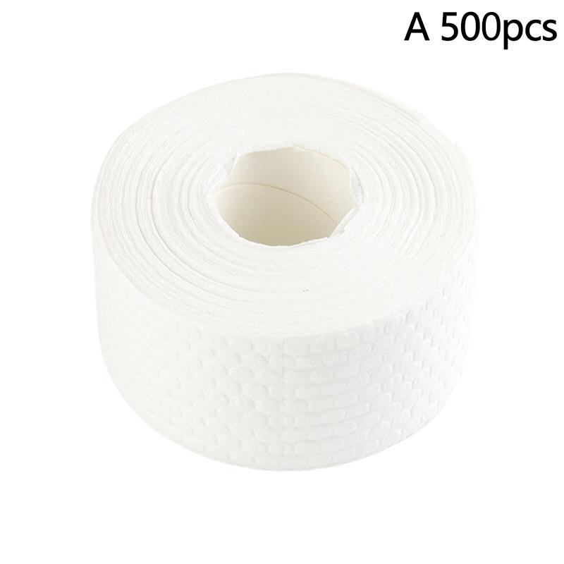 

Roll Professional Lint Free Nail Art Gel Polish Remover Cotton Pad Nail Wipe Cosmetic Cleaning Nail Wiping Cotton 500pcs
