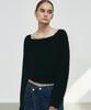 Nigaennikol Angora Pullover Knit_Black