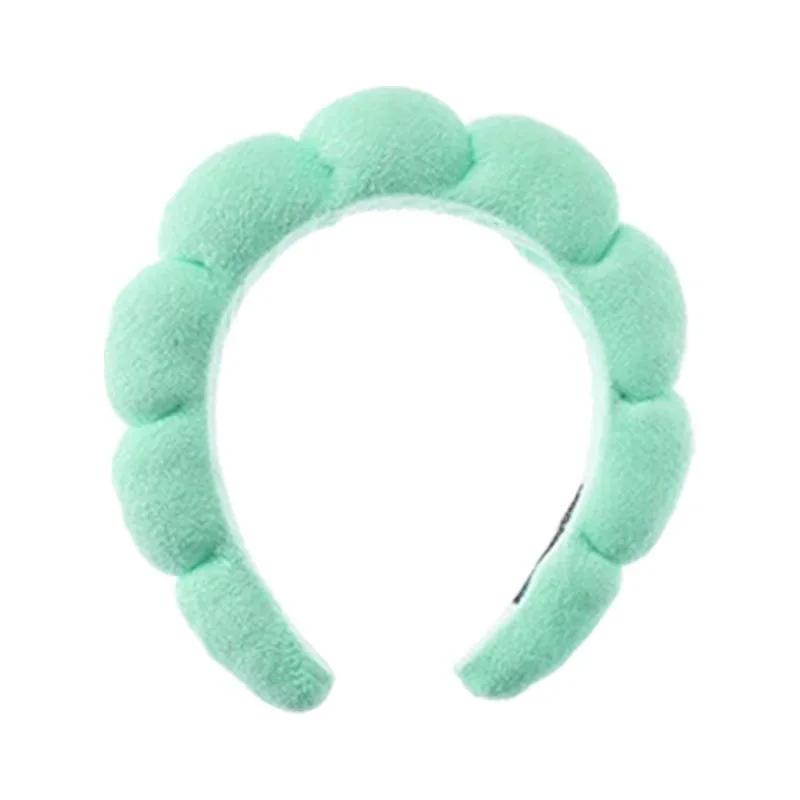 Aksamitna opaska do włosów Wysoki top czaszki Gąbka Smażone warkocze Wysoka jakość Opaska do włosów Akcesoria do włosów Opaska do włosów w jednolitym kolorze