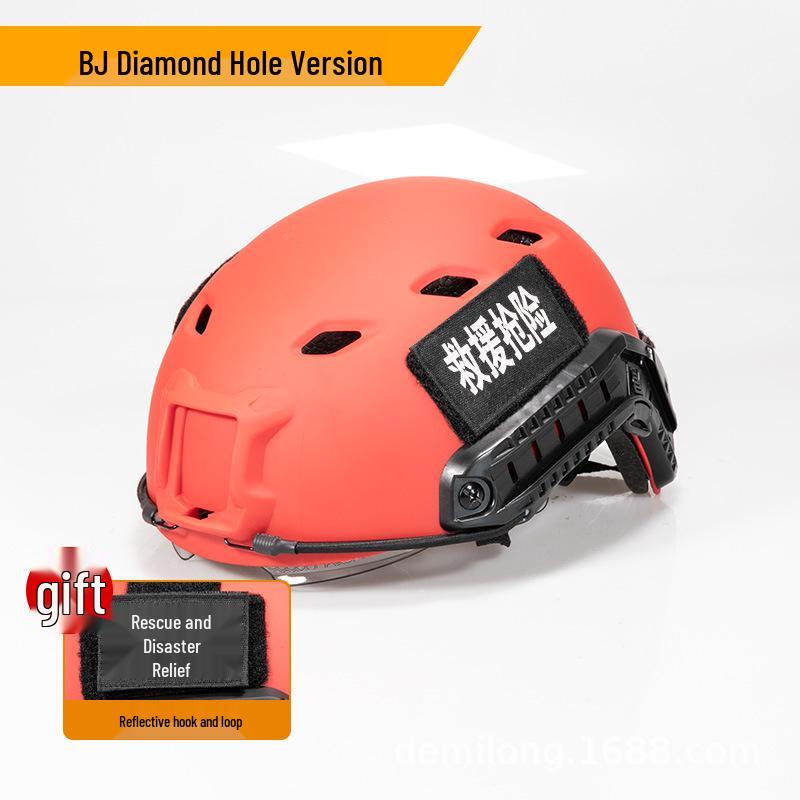Fast Red Rescue Helmet - Men's Water Safety & Tactical Helmet