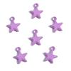 2pcs/Bag Colorful Spray Paint Stars Charms Pendant Beads for Jewelry Making DIY Bracelet Necklace Accessories