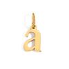 Chi Hang Jewelry Stainless Steel Lowercase Alphabet Pendant - 26 Letters
