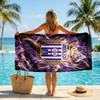 Anderlecht FC Print Quick Dry Beach Towel Microfiber Absorbent Portable Travel Swimming Towel