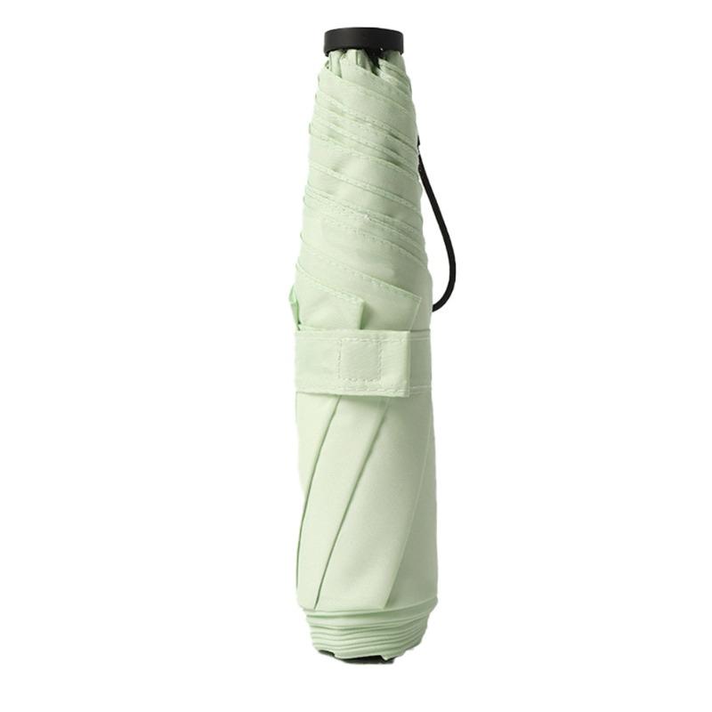 Carbon Fiber Ultra Light Umbrella Folding Portable Manual Pencil Umbrella for Sun Protection Wind Resistance and Rain Resistance