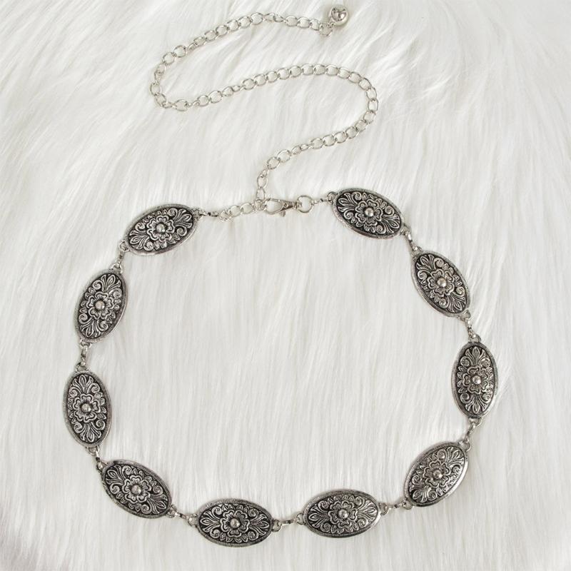 Western Cowgirl Chain Dress Chain Belt Women Waist Chain Belly Chain For Dress