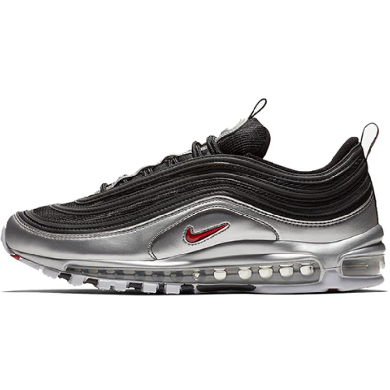 Nike Air Max 97 Qs 'B Sides Metallic Silver' Sneakers Casual Shoes AT5458-001