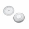 50Pcs Degassing Valves PE Silicone Filter Exhaust Cup Cover Coffee Bag