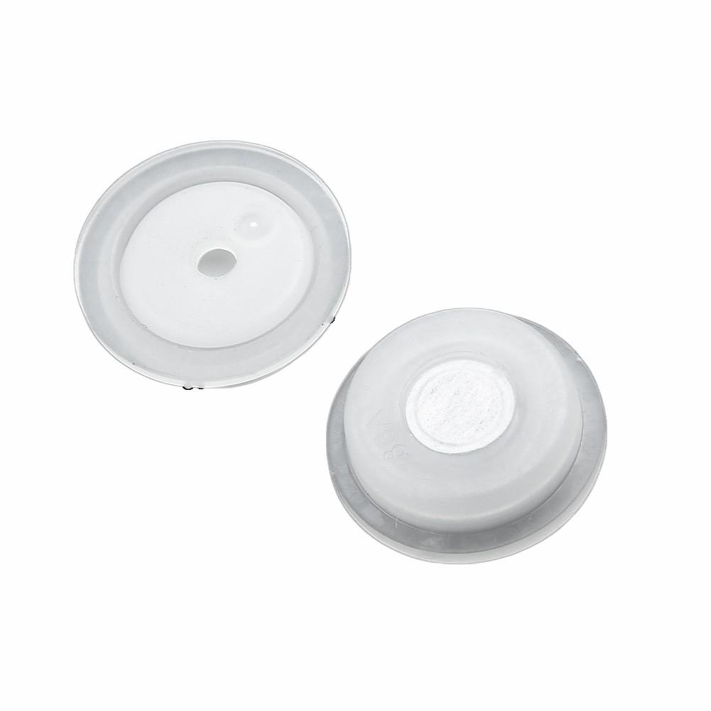 50Pcs Degassing Valves PE Silicone Filter Exhaust Cup Cover Coffee Bag