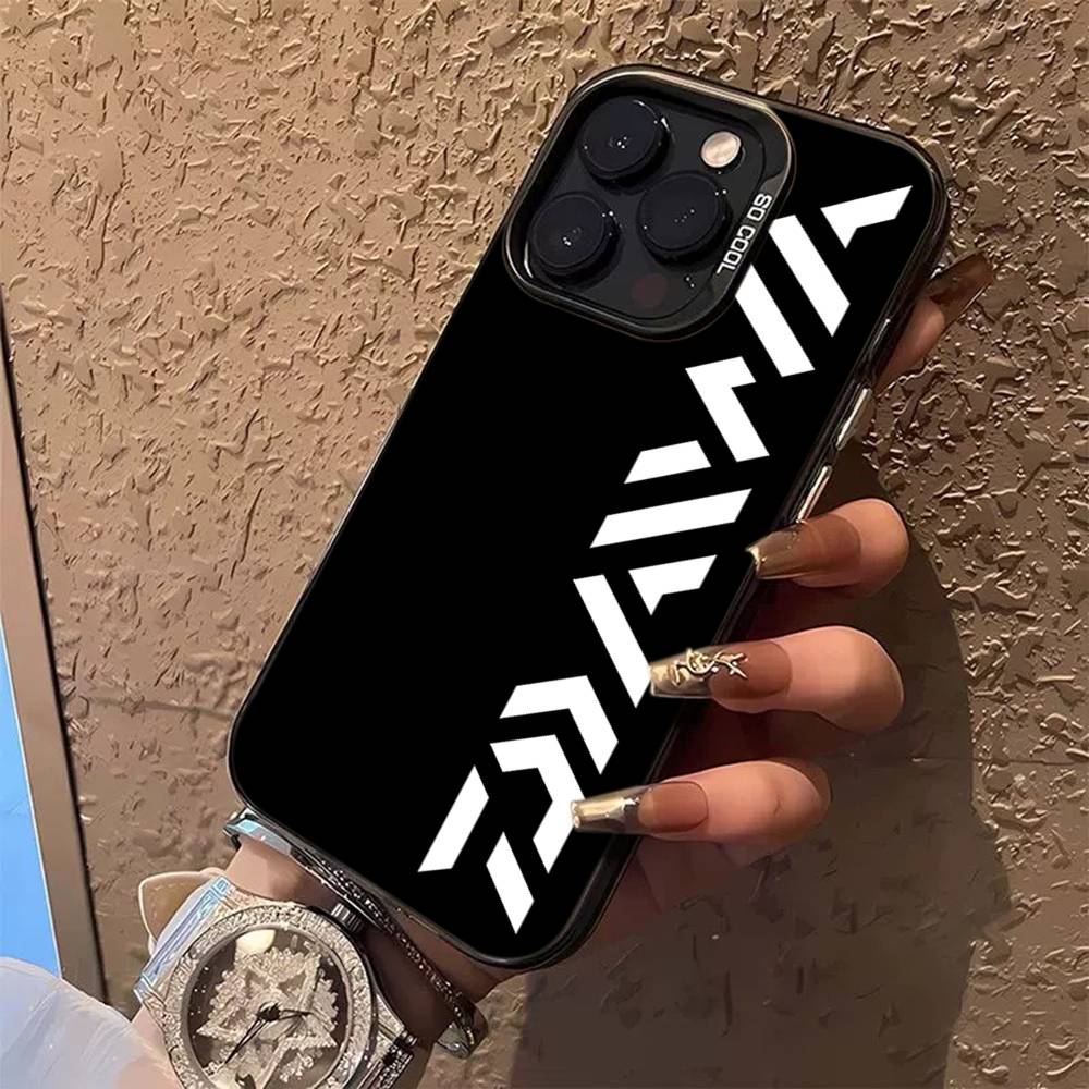

D-DaiwaS Fishing Logo Phone Case for iPhone 17 16 15 14 13 Pro 12 11 Pro Max PLUS Color Back Cover iPhone 16