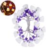 Cartoon Purple Cap Ghost Light String Creative LED Ghost Light String  Halloween Party