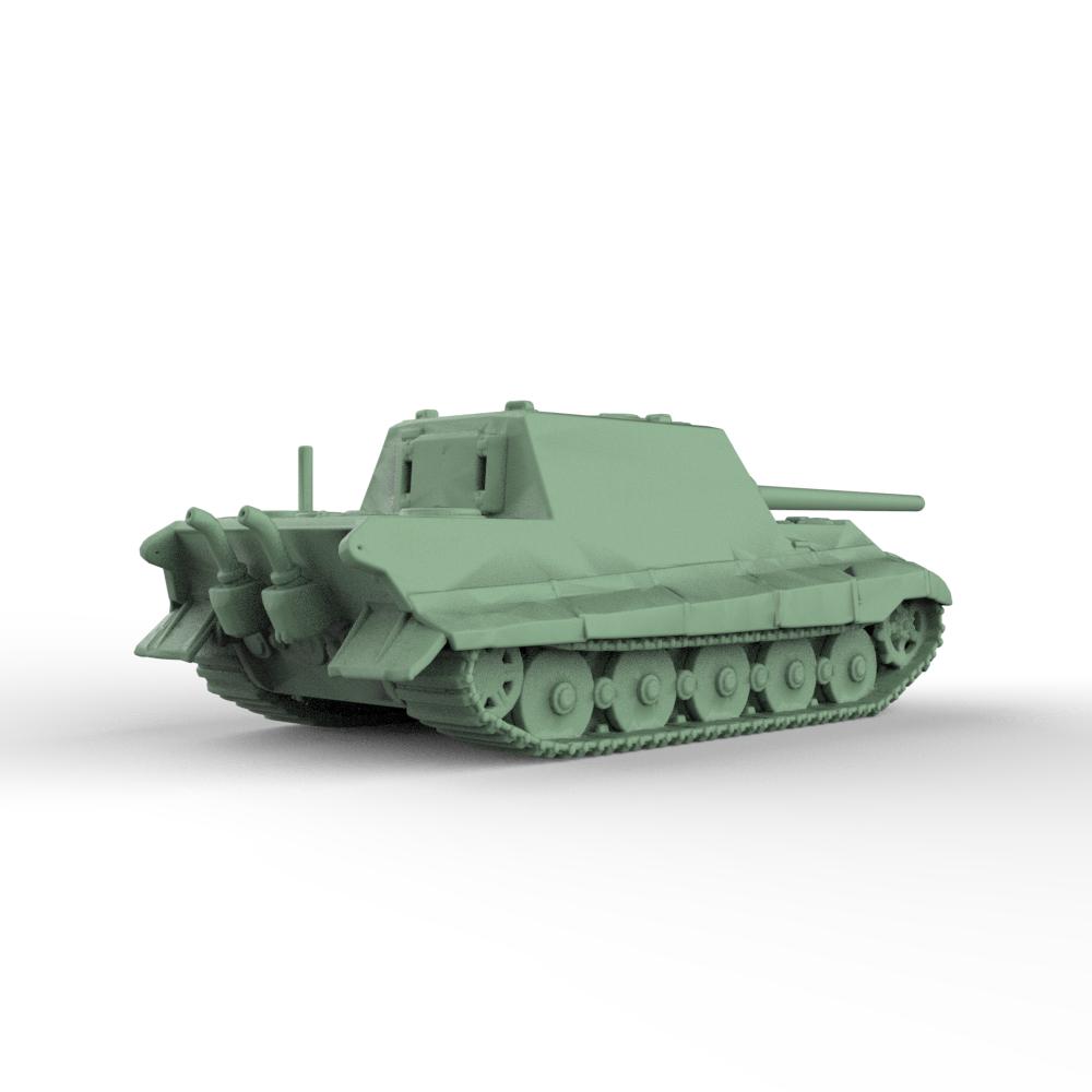 SSMODEL 1/200 Military Model Kit German Jagdtiger Tank Destroyer
