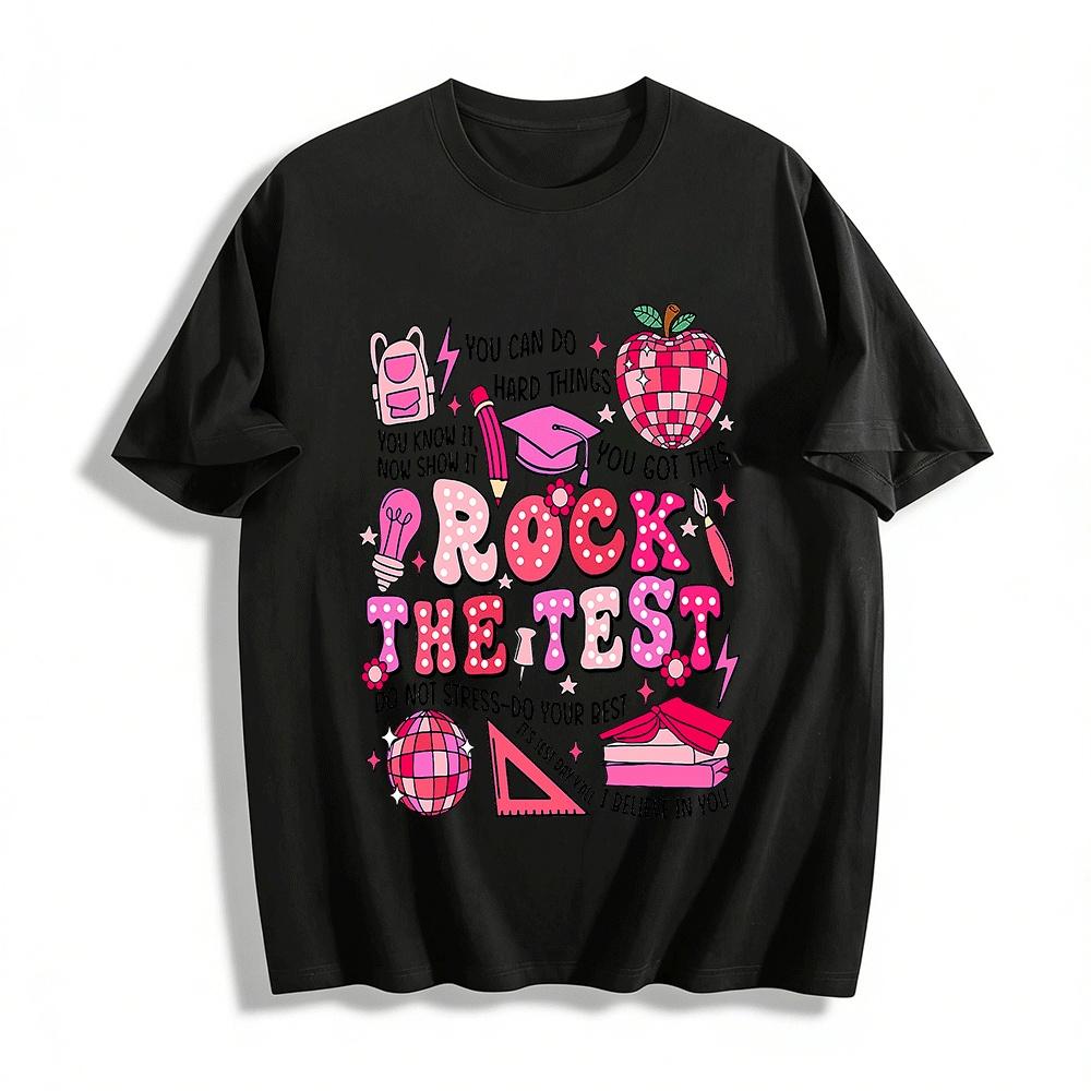 Rock The Test T Pure cotton T-shirt XXS