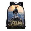 Legend Of Zelda Backpack Breath Of The Wild Game Student School Bag 3D Printed Backpack Cartoon