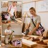 Werkzeugtasche Robust Große Kapazität Reißverschluss Tragebeutel Klempnerwerkzeugtasche Für Tischler Handwerker Klempner Gartenarbeit Bohrer