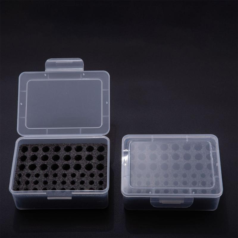 2A 3A Battery Storage Organizers Case 54 Compartments for Intelligent Organization PP Material Ensuring Clear