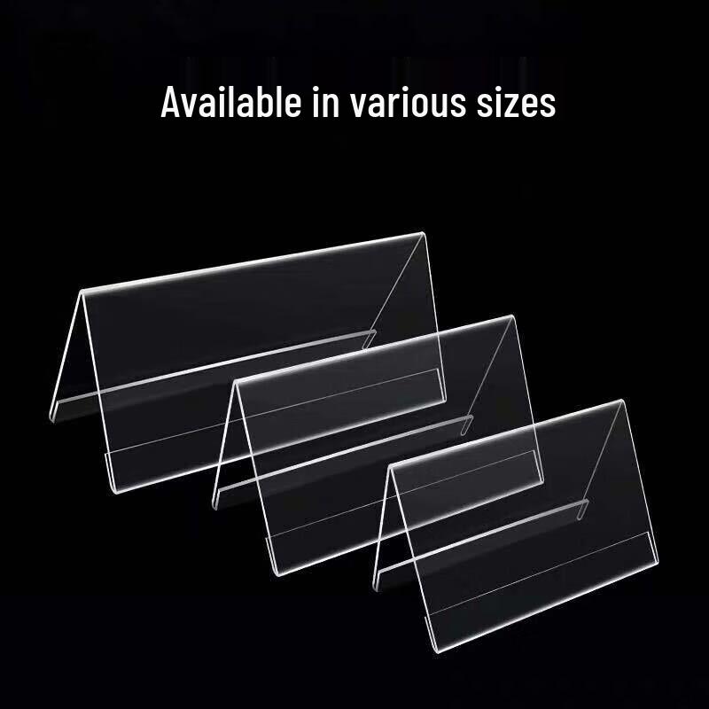 Jinlongxing Magnetic Acrylic Table Card
