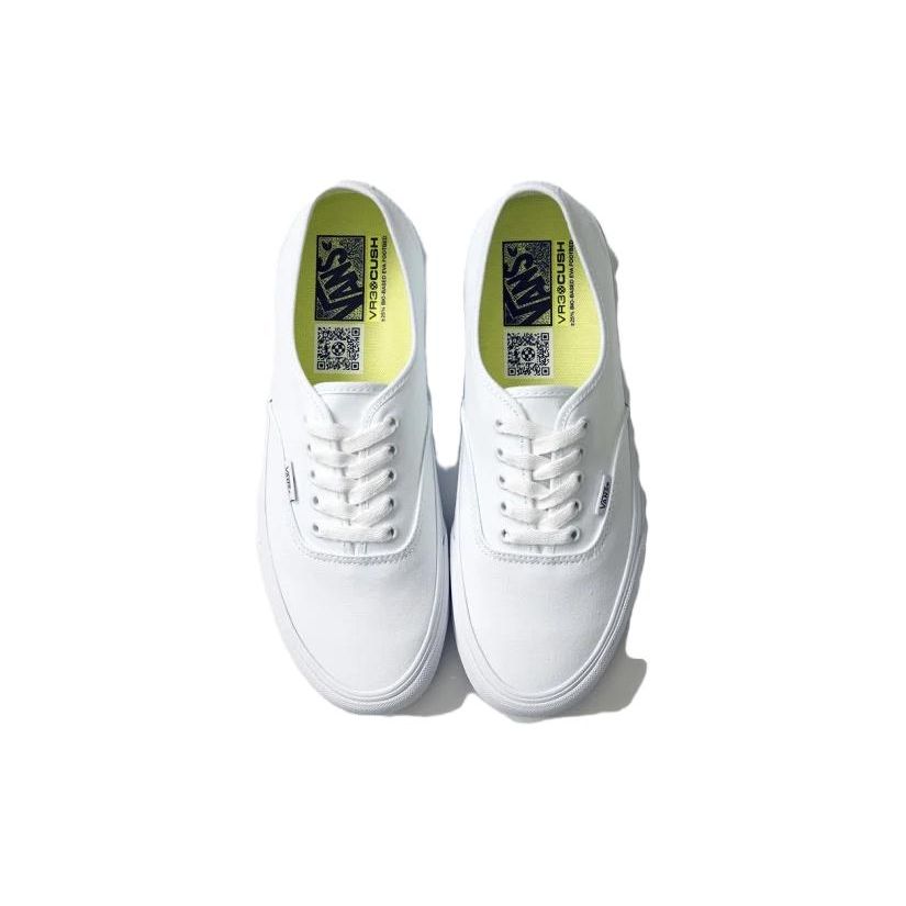 Vans Authentische Weave Vr3 Low Top Skate-Schuhe Unisex Sneaker Weiß VN0005UDTBD