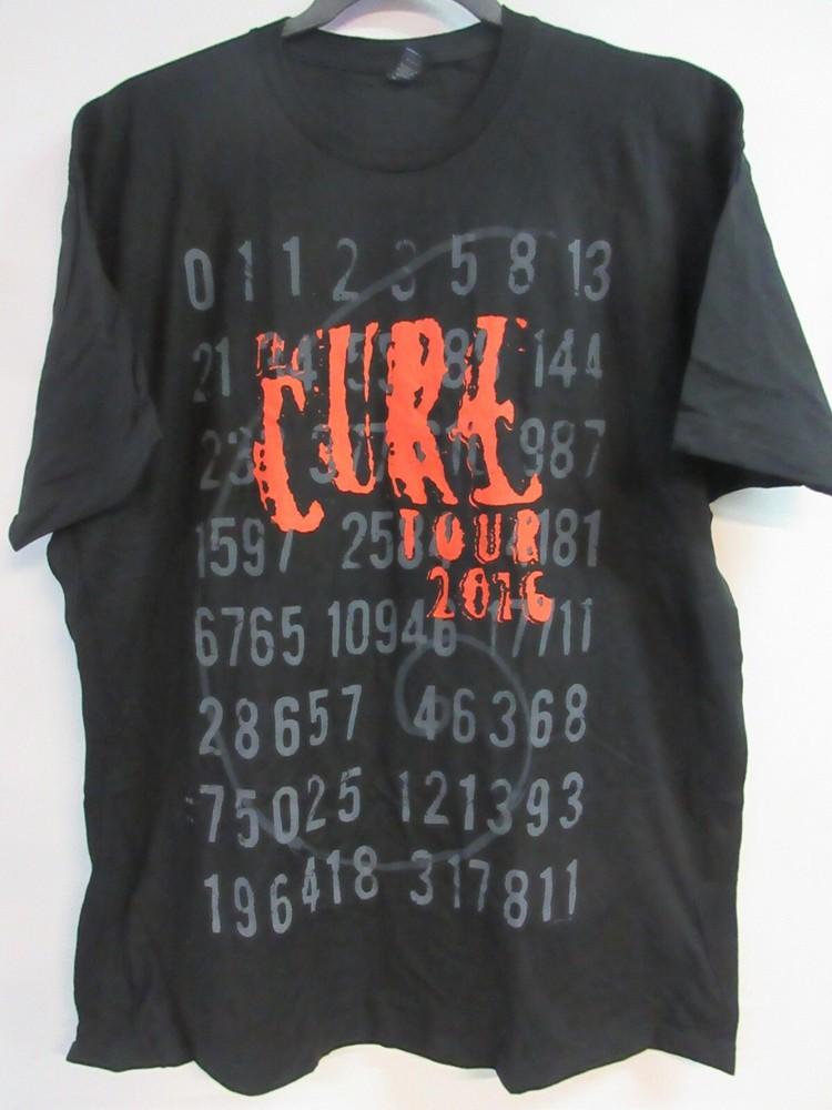 THE CURE OFFICIAL MERCH NUMBERS BAND CONCERT MUSIC  2XL / XXL Unisex T-Shirt L