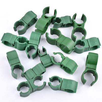 5~20Pcs Plastic Support Fastener Greenhouse Bracket Fixed Clip Plant Rattan Stent Rod Connector 360 Adjustable Garden Supplies
