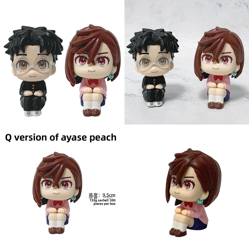 Dan Da Dan Ayase Momo Und Takakura Ken PVC Modell Ornament Für Fans
