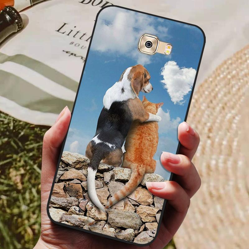 For Samsung C7 Pro Case Silicone Soft TPU Phone Cover for Samsung Galaxy C9 Pro Case Bumper for Galaxy C7 Pro C7Pro C 7 Capa