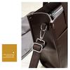 Vintage große Leder-Tragetasche Damen-Handtasche