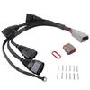 Car Ignition Connector Wire Harness Compatible-for TT A4 1.8T Turbocharged 034-701-0004 06B998018T NP-18WHKIT 0347010004